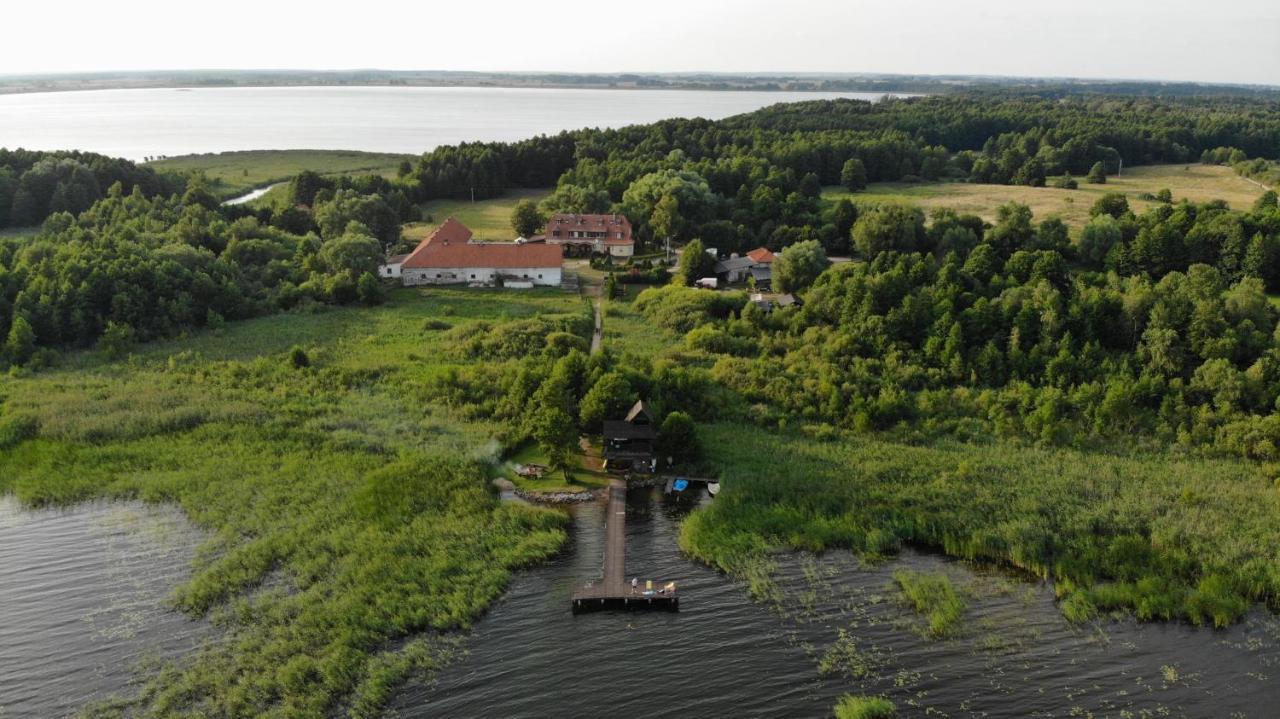 Folwark Luknajno Nad Jeziorem Sniardwy Gospoda Dziedzictwo Kulinarne Warmia-Mazury Mikolajki  Exterior photo